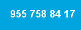 955 758 84 17 955 758 84 17